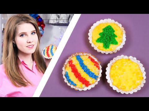Видео: НОВОГОДНИЕ ТАРТАЛЕТКИ С КУКУРУЗОЙ