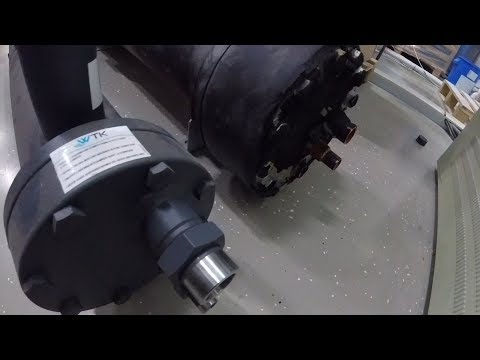 Видео: Замена кожухотрубного испарителя на чиллере