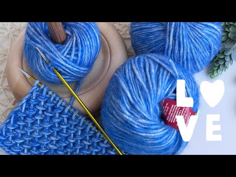 Видео: ПОЧЕМУ я не знала его раньше? ЭТОТ УЗОР СПИЦАМИ-НАХОДКА! Вязание спицами для начинающих.