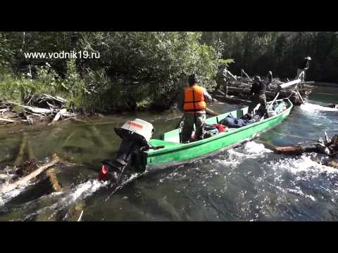 Видео: На Соларе в верховья Кизира 2012