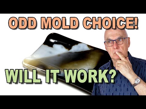 Видео: Необычный выбор формы для плавленого стекла! Но сработало ли?