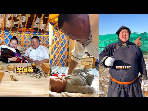 Видео: Монгольский Даши и жизнь его семьи на пастбище! Коллекция! #монголия #еда #кулинария #вкусно