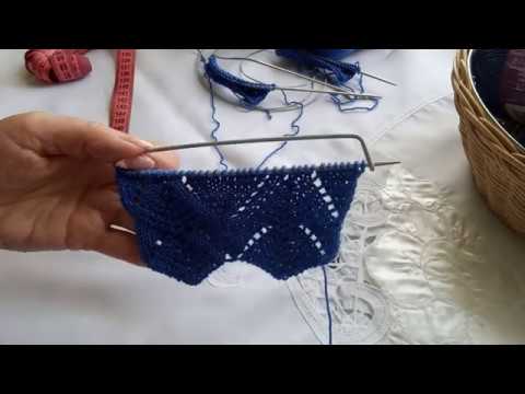 Видео: Ох и трудная это работа, вязать из пряжи стрейч