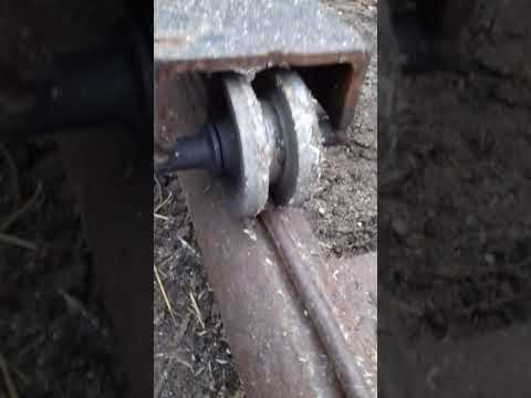 Видео: Самодельная ленточная пилорама с бензиновым двигателем 7л.с.