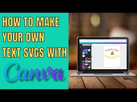 Видео: Как использовать Canva для создания SVG-файлов для Cricut Design Space