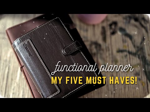 Видео: 5 вещей, которые обязательно должны быть в моем планировщике на 2025 год для функциональной орган...