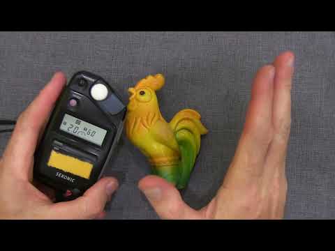 Видео: Экспонометр Sekonic 308 как правильно измерить экспозицию Красногорск 3