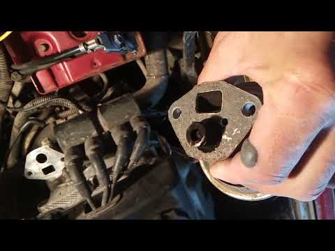 Видео: видалення клапана єгр Ланос 1.6 16 v.