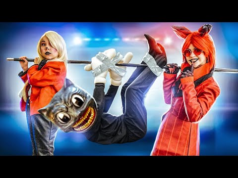 Видео: ОТЕЛЬ ДЕМОНОВ! РАДИО ДЕМОН ПРИЗЫВАЕТ КАРТУН КЭТА! СЕРИЯ-1