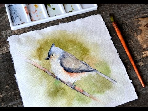 Видео: Мастер-класс #34 Маленькая птичка. Little bird.