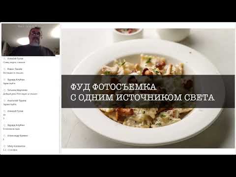 Видео: Фотосъемка с одним источником света. #Фудфотография