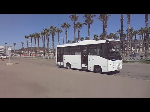 Видео: Автобус №57 (Сочи). Аэропорт Адлер - ЖДВ Олимпийский Парк.