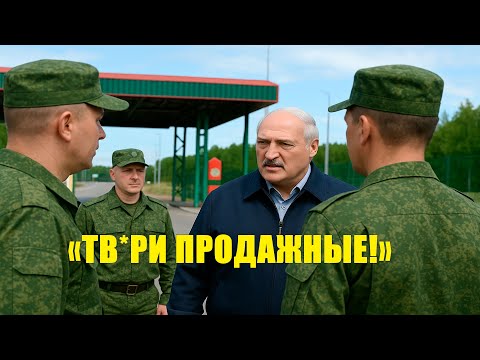 Видео: «Позор на границе» — Лукашенко поймал пограничников на контрабанде