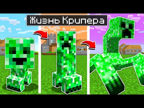 Видео: 😱 Я Прожил Жизнь КРИПЕРА МУТАНТА От Рождения до Старости в Майнкрафт!