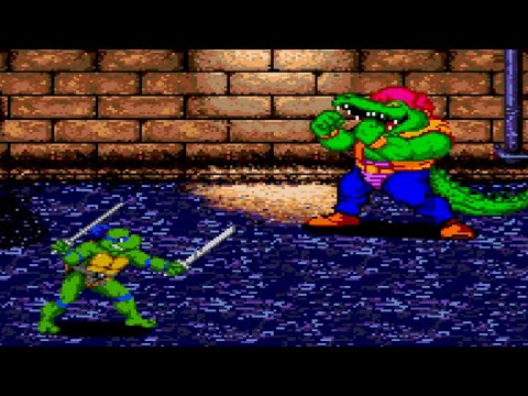 Видео: Черепашки-ниндзя: Ограбление Гиперстоуна. Прохождение. Сцена 1 — Нью-Йорк