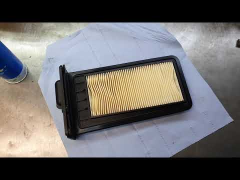 Видео: Sym maxsym 400/600 . Делай воздушный фильтр по моей технологии.