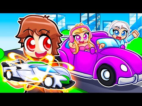 Видео: Веселые девушки с НОВОЙ машиной за 100 000 000 долларов в Roblox Driving Empire!