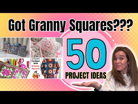 Видео: Полное руководство по проекту «Granny Squares» | Ссылки включены | Granny Square Sunday, эпизод 12