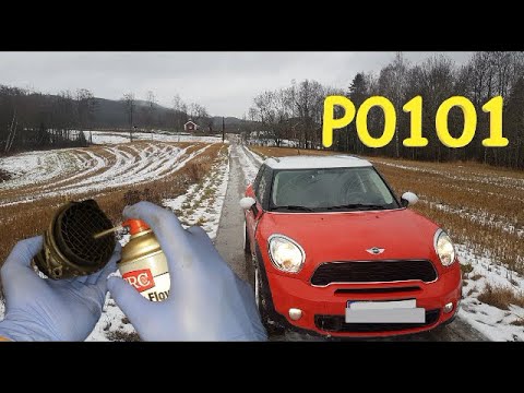 Видео: Датчик массового расхода воздуха (IAT) Mini Cooper S / Как проверить и очистить, дополнительные п...