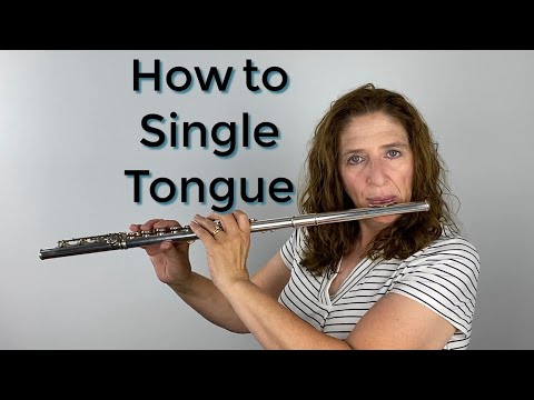 Видео: Как правильно играть одним язычком на флейте и некоторые проблемы, возникающие при неправильном в...