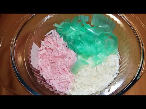 Видео: How can make Recycled Soap | Как можно сделать Залипушку