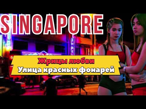 Видео: Улица красных фонарей Сингапура 🏮 проститyция недорого! #Китайгород любовь за 40$ #китай #сингапур