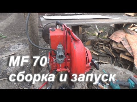 Видео: МФ 70 сборка двигателя