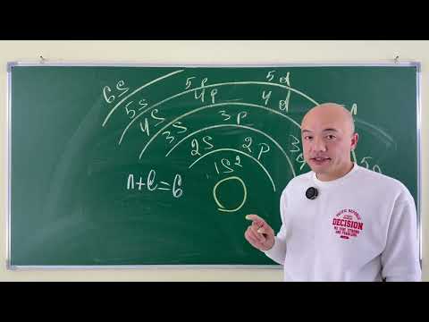 Видео: Сколько состояний существует, если сумма главного и орбитального квантовых чисел (n + l) = 6?