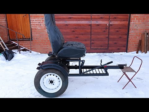 Видео: Адаптер для мотоблока с гидравлическими тормозами