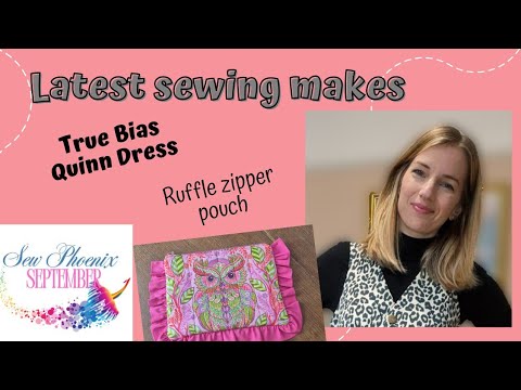 Видео: Мои последние швейные изделия | Sew Pheonix Сентябрь | Чему я научился?