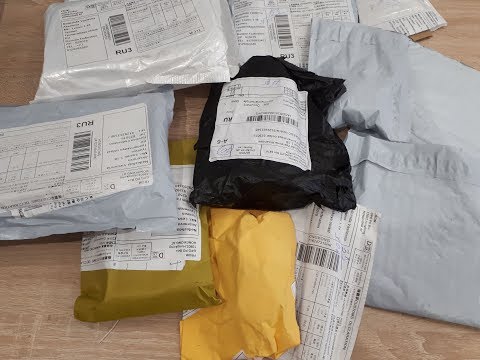 Видео: Большая распаковка посылок.