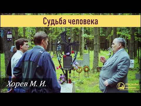 Видео: Судьба человека. Посеешь ветер - пожнешь бурю (Хорев М.И.)