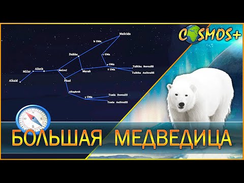 Видео: СОЗВЕЗДИЕ БОЛЬШАЯ МЕДВЕДИЦА ● ВСЁ О БОЛЬШОЙ МЕДВЕДИЦЕ