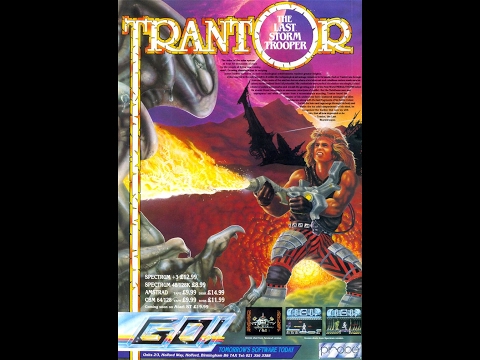 Видео: Ностальгия по ZX Spectrum (Игра Trantor)