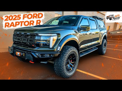Видео: Мощный тюнинг-проект 2025 Ford F-150 Raptor R! Хотите такой же? Авто в наличии!