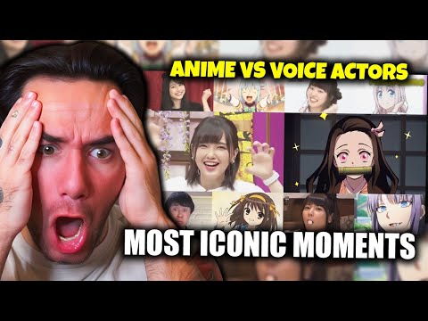 Видео: АНИМЕ против АКТЕРОВ Озвучки | Лучшие культовые моменты (РЕАКЦИЯ)