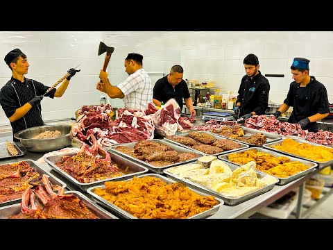 Видео: Различные блюда и услуги в ресторане "Ансор" | Уличная еда