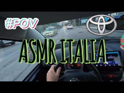 Видео: ASMR Italia: спокойное вождение Toyota Aygo