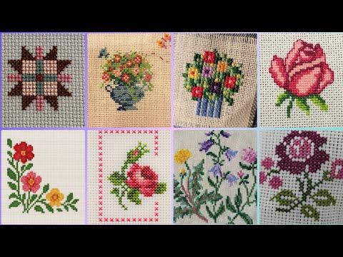 Видео: #1 Потрясающие и элегантные схемы для вышивки крестом/Идеи дизайна вышивки чарсути. Ручная вышивка.