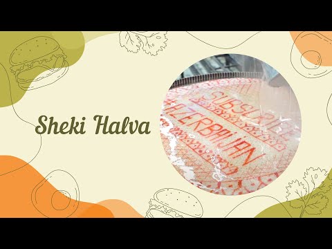 Видео: Шекинская Халва - Sheki halva