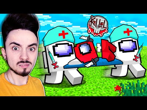 Видео: ВРАЧИ ВПЕРВЫЕ УБИЛИ ПРЕДАТЕЛЕЙ В AMONG US МАЙНКРАФТ!