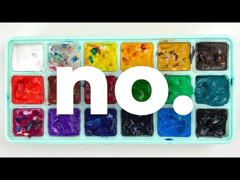 Видео: Не начинайте рисовать гуашью с гуаши Himi Jelly!