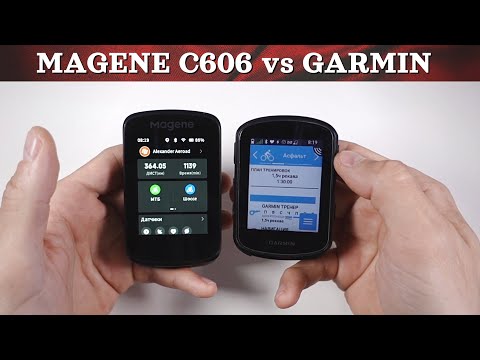 Видео: ОБЗОР Magene c606. Сравнение с Garmin