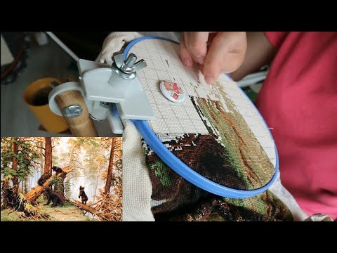 Видео: КАК НЕ ВЫГОРЕТЬ В РУКОДЕЛИИ/ВЫШИВАЮ ГОБЕЛЕН/УТРО В СОСНОВОМ БОРУ/АННА АНАНЧИК.