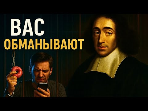 Видео: Спиноза Объясняет Мгновенное Удовольствие — Невидимая Тюрьма, Которая Крадёт Твою Силу Жить