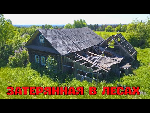 Видео: Старинная заброшенная деревня Медведи. Кировская область.  Покинутый мир Вятки.