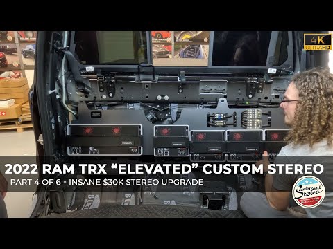 Видео: Пакет Dodge RAM TRX "Elevated" 2022 года — обновление стереосистемы до уровня High-End — Focal Ut...