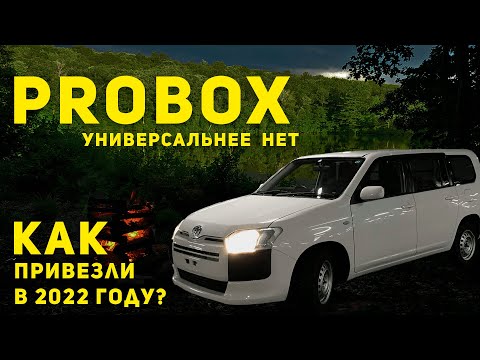 Видео: Автомобиль с аукциона Японии в 22-м году. Обзор на самый универсальный автомобиль - Toyota Probox.
