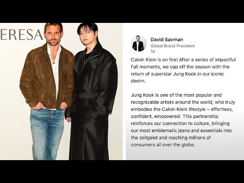 Видео: «Президент Calvin Klein хвалит Чонгука: истинное определение уверенности и силы!»