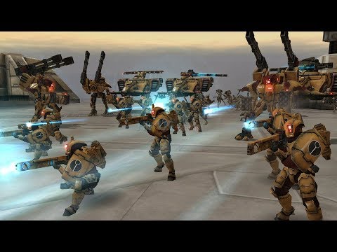 Видео: Warhammer 40K: Dawn of War — Dark Crusade Конец компании за Империю Тау
